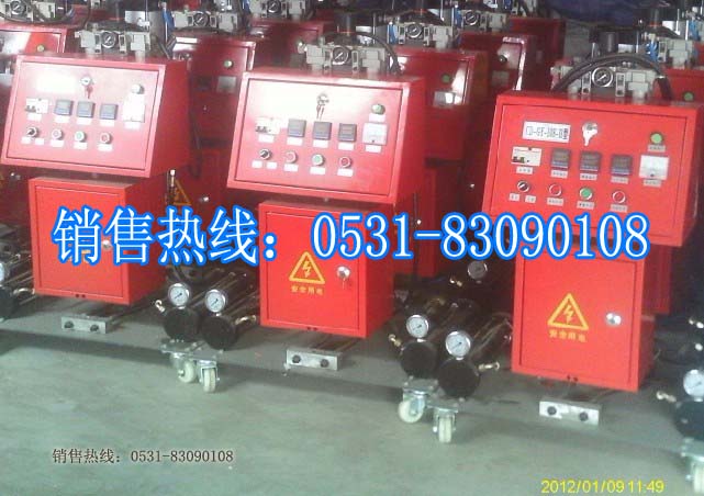 大連市8.5KW功率聚氨酯發泡設備，發泡機，聚氨酯高壓發泡機