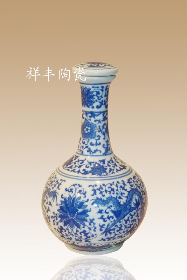 景德鎮陶瓷酒瓶