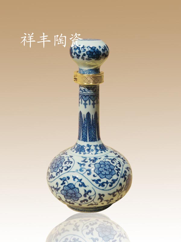 景德鎮陶瓷酒瓶