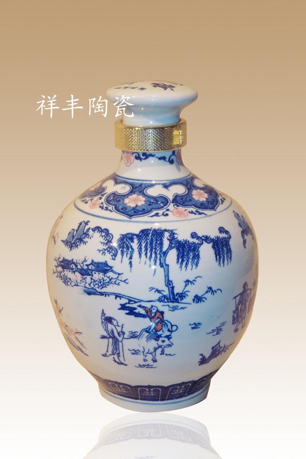 景德鎮(zhèn)陶瓷酒壇批發(fā)原始圖片2