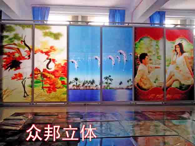 立體畫，三維立體畫，立體藝術玻璃