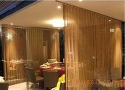 金属装饰网，金属网帘，酒店垂帘