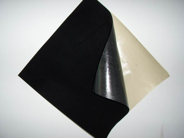 不干膠絨布
