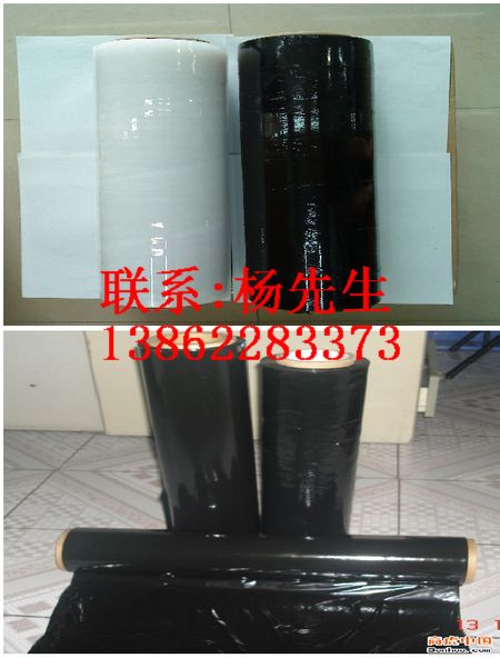 常州拉伸膜 黑色纏繞膜 PE透明纏繞膜