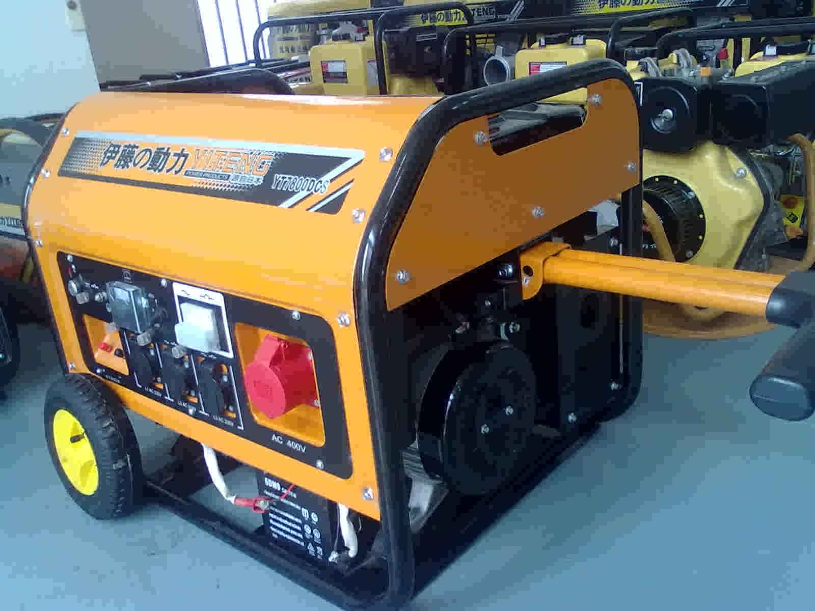 7千瓦汽油發(fā)電機/小型手推車發(fā)電機原始圖片2