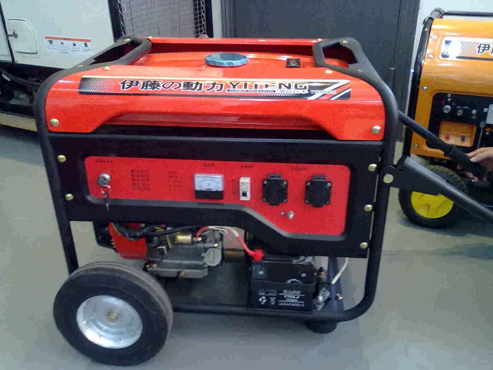 7KW汽油發電機|小型應急汽油發電機