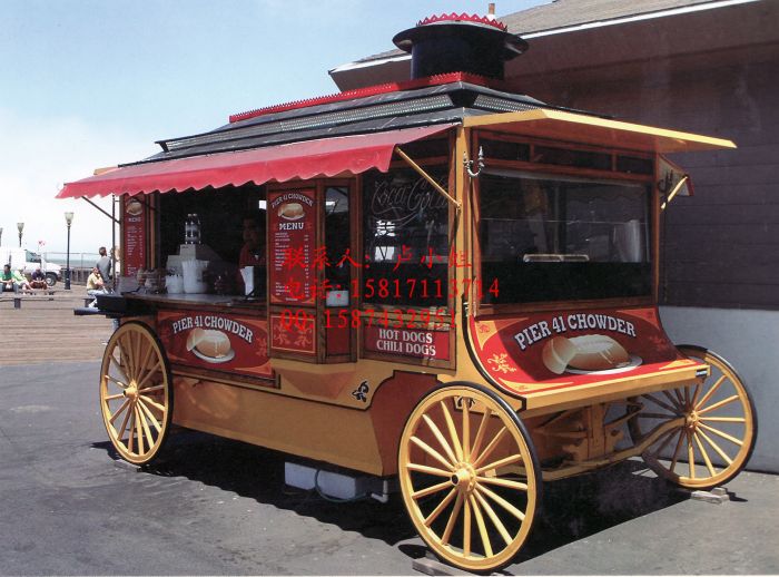 商業街售貨車，廣場售貨車原始圖片3