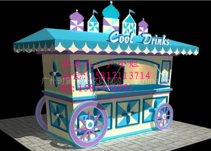 步行街售貨車，廣場售貨車原始圖片2