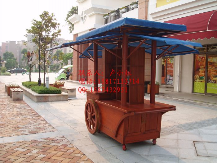 商業街售貨柜，廣場銷售車，步行街售貨車原始圖片3