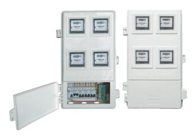 山東玻璃鋼電表箱，電力局智能電表箱，掛式電子插卡式電表箱