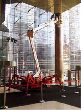 履帶型蜘蛛式高空作業車，高空作業平臺，升降平臺