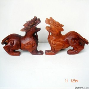 動物擺件/家居擺設(shè)品/貔貅一對