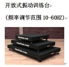 開放式振動訓(xùn)練臺