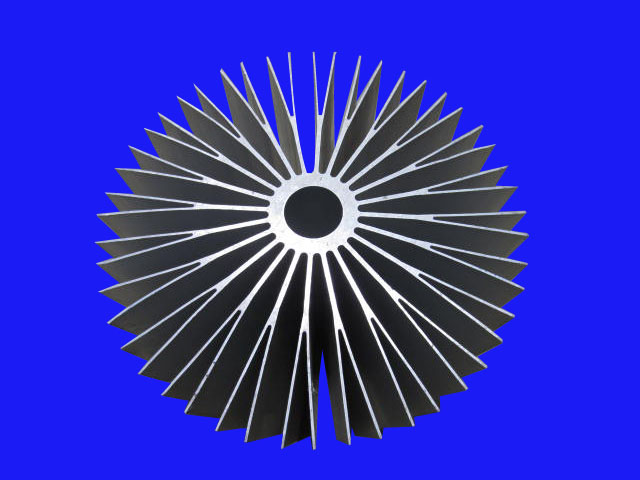LED工礦燈外殼 150W大功率,太陽花散熱器
