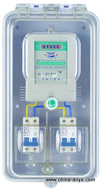 塑料透明單相電表箱