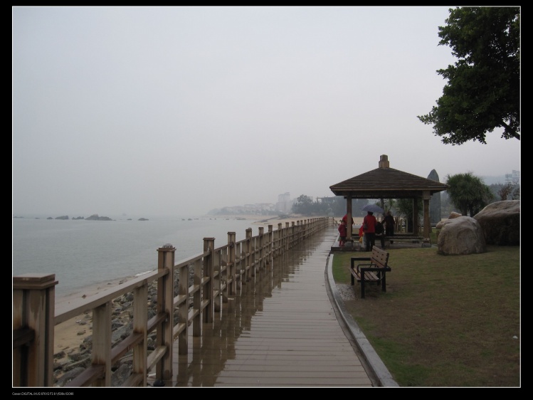 青島防腐木棧道欄桿原始圖片2