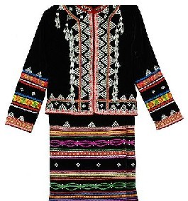舞蹈服裝演出服裝 瀾滄民族服飾拉祜族 手工 女裝