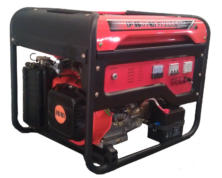 8kw三相汽油發(fā)電機(jī)/拖車移動發(fā)電機(jī)/原裝伊藤發(fā)電機(jī)