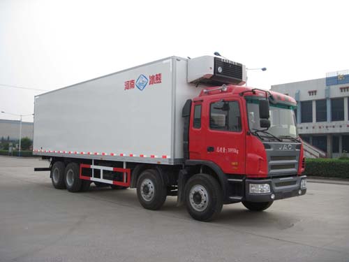 江淮前四后八9.5米冷藏車丨濰柴290馬力冷藏貨車廠家報(bào)價(jià)丨配置9檔變速箱