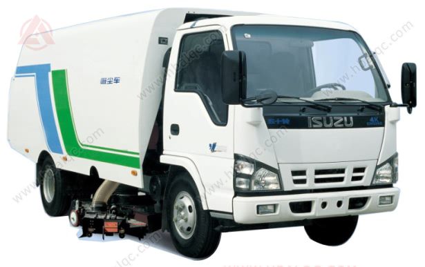 五十鈴純吸式吸塵車,慶鈴干式吸塵車,純吸式掃路車,吸塵車