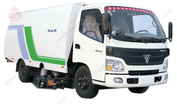 福田吸塵車,干式吸塵車,純吸式掃路車,無刷清掃車