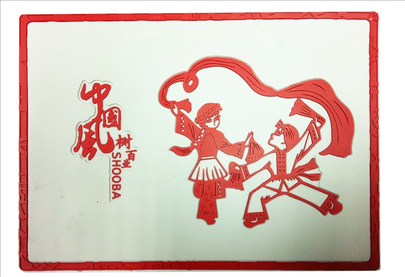 剪紙圖案防滑墊