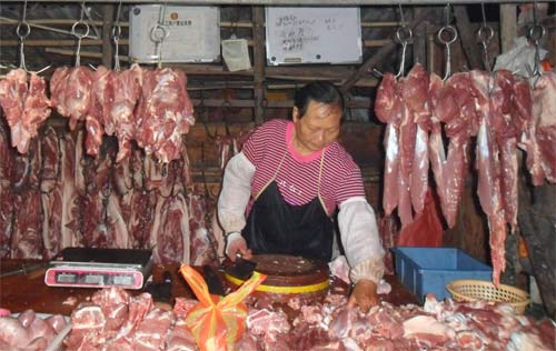 新鮮臘肉材料