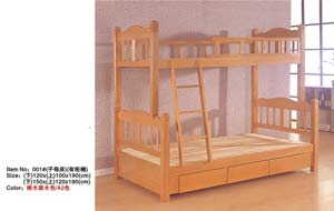 實木雙層床,實木子母床廠