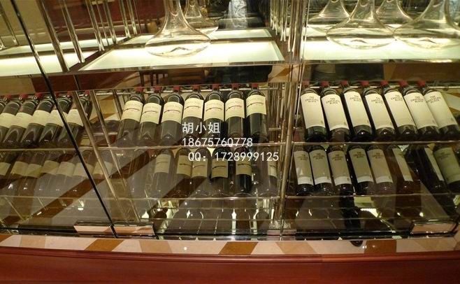 gd不銹鋼酒柜,法國餐廳不銹鋼酒柜,精品不銹鋼酒柜.
