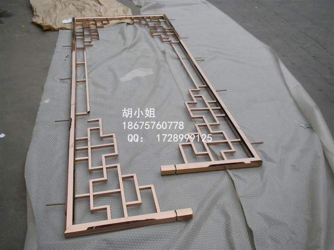 制作玫瑰金不銹鋼屏風,玫瑰金不銹鋼屏風價格,電鍍不銹鋼屏風.