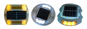 太陽能道釘工廠，太陽能反光道釘，太陽能LED道釘，太陽能鑄鋁道釘