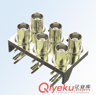 BNC單排2位視頻座，BNC 2*1視頻連接器