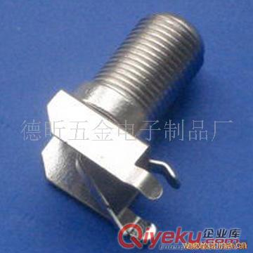 F型彎頭支架射頻連接器，F型接頭