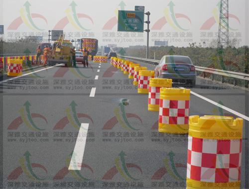 深雅牌防撞桶 道路施工隔離桶 防撞桶原始圖片3