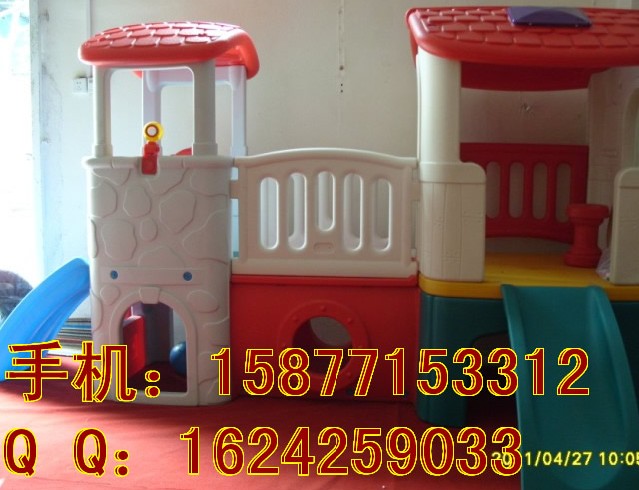 隆林兒童滑梯廠(chǎng)家，HL-35宏勵(lì)幼兒園滑滑梯供應(yīng)
