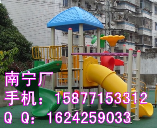 隆林兒童滑梯廠家，HL-35宏勵(lì)幼兒園滑滑梯供應(yīng)原始圖片2
