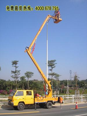 荔灣路燈維修車租賃、高空作業平臺租賃