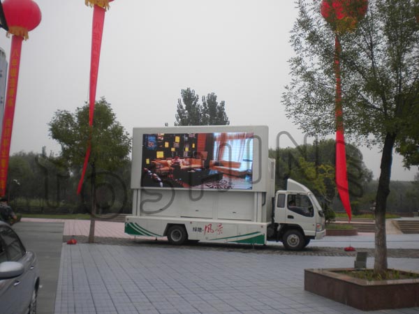 現場直播led移動廣告車