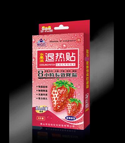 水果香型退熱貼