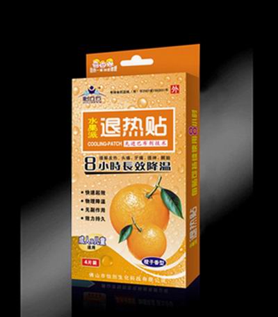 水果香型退熱貼