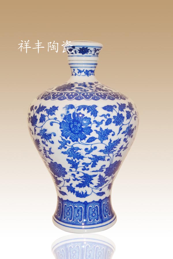 景德鎮(zhèn)陶瓷酒瓶原始圖片2