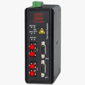 profibus dp總線光纖中繼器（可同時傳輸兩路dp總線）
