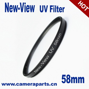 廠家直銷 中國{dy}品牌新境界濾鏡 58mm UV鏡