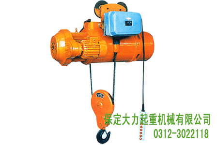 MD1鋼絲繩電動葫蘆搬運機械高空搬運