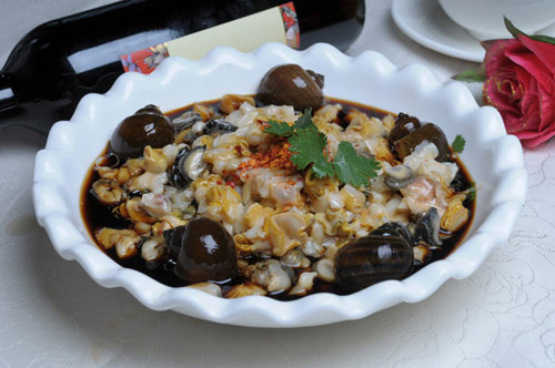 翡翠豆腐圓子湯