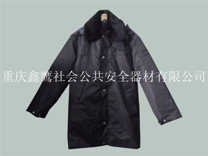 重慶市四川云南貴州省jc保安城管單位值班多功能防寒防雨棉大衣